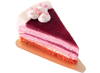 Image of Red Velvet Crepe Cake